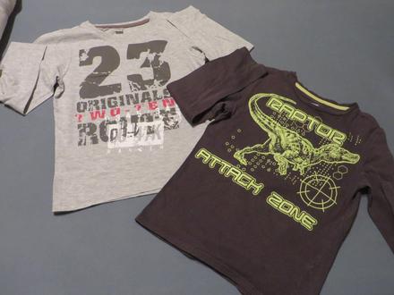 Tričká s dlhým rukávom - veľ. 134, f&f,134