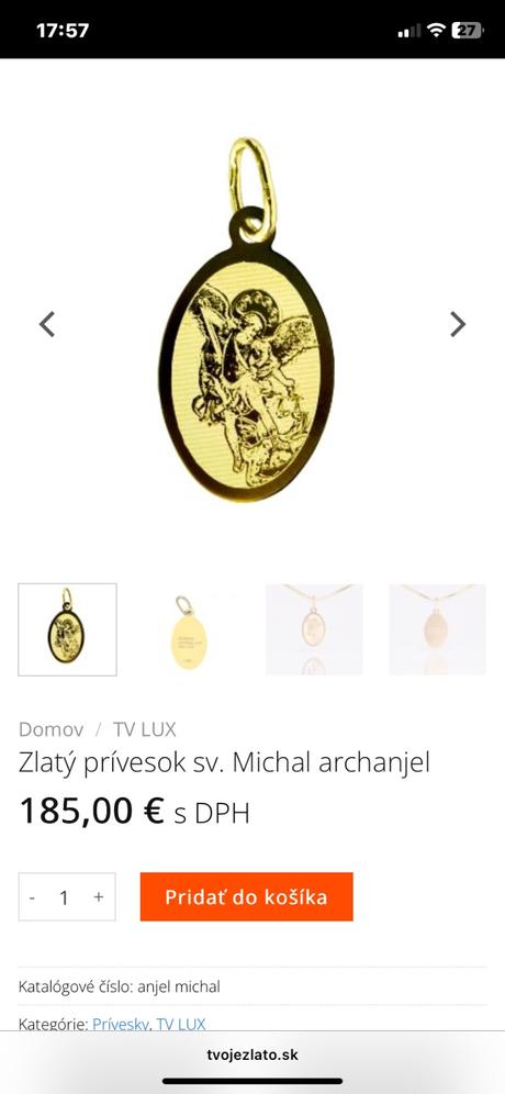 Zlatý prívesok, 