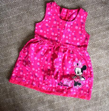 92 kordové šatičky minnie mouse, disney,92