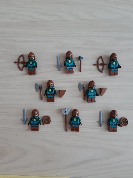 Predám lego mix nových figúrok kraken warrior,