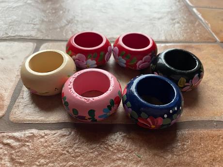 Sviatočne krúžky na servitky, 