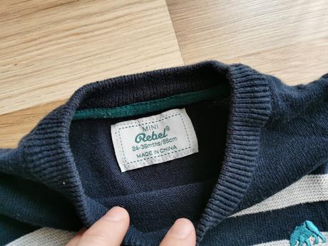 Rebel pulóver, rebel,98