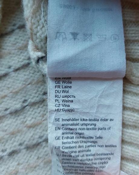 Krásny vlnený dámsky sveter fjallraven vika l, 40