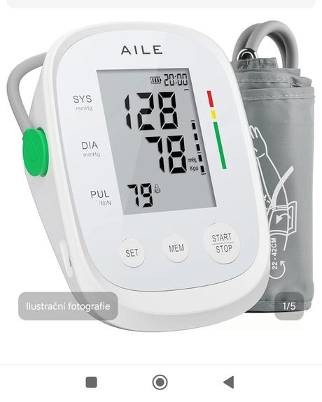 Plne automatický tlakomer -nový, 