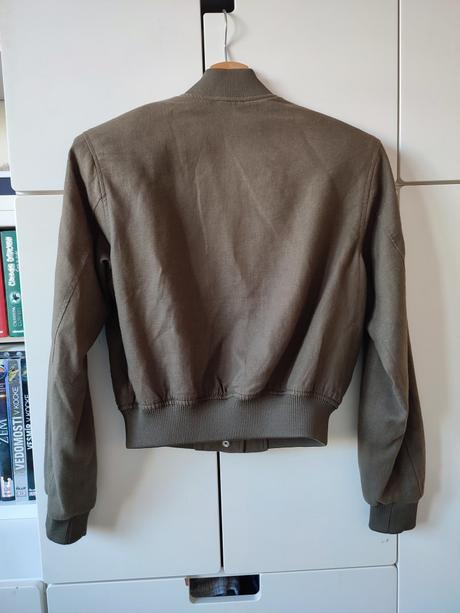 Ľanová bundička xs-s, h&m,xs
