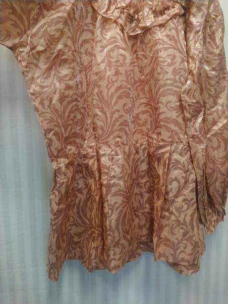 Karnevalová staroružová maxi blúza, xxxl a viac,