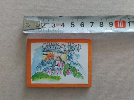 Magnetka oravský hrad slončo,