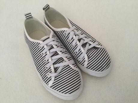 Plátené tenisky, h&m,32