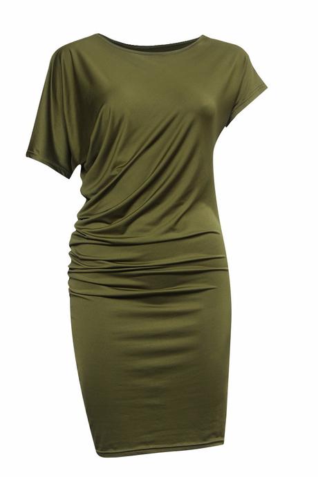 Zelene asymetricke saty, m