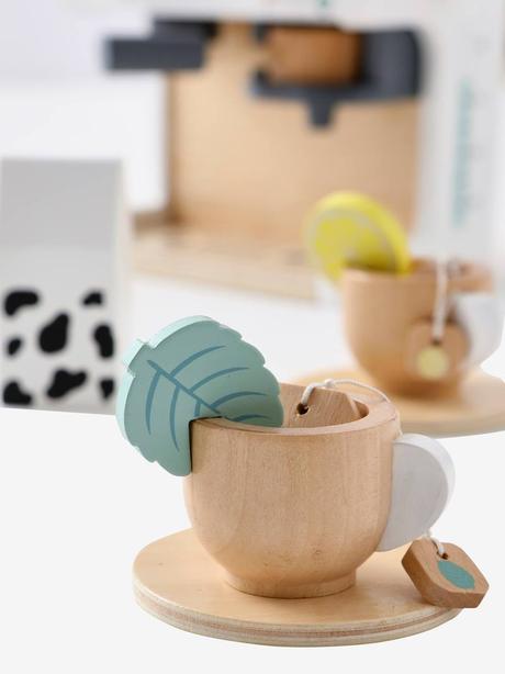 Drevený set kávovar, 