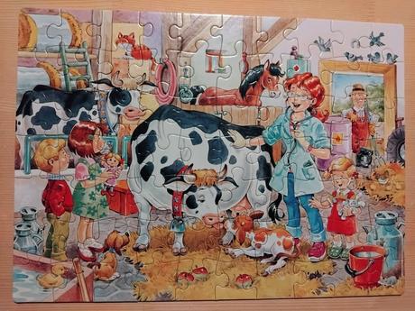 Puzzle zvieraci doktor, 