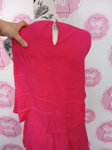 Nové cyklámenove šaty, 38 / m