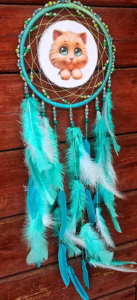 Lapač snov mačička, 