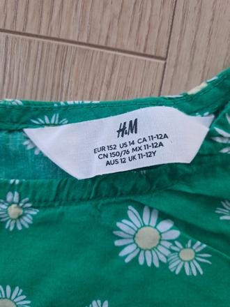 Letný komplet h&m so šortkami, h&m,152