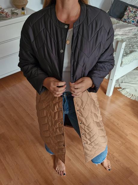 Tenká prešívaná vetrovka vila, m