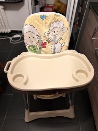 Detská jedálenská stolička, caretero