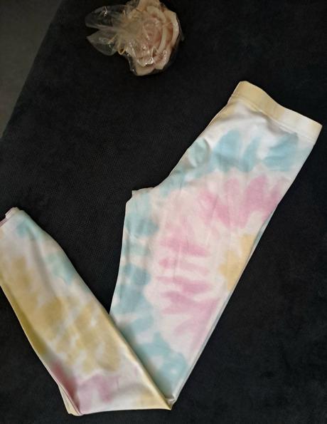 Batikové legíny, h&m,xs