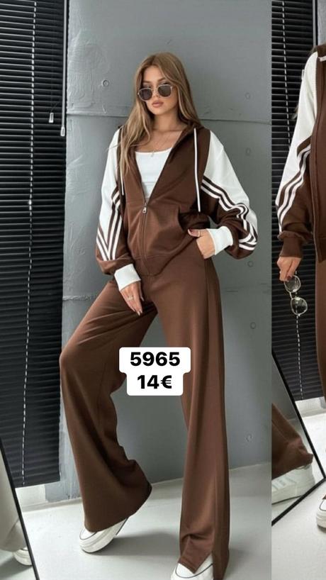 Tepláková súprava s pruhmi, xl