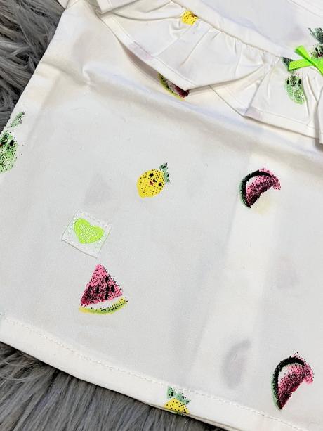 Dievčenská košeľa s volánom overkids (68-74), 68