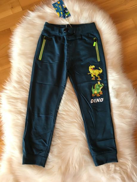 Chlapčenské tepláky s dinom - 3 farby., kugo,98 / 104 / 128