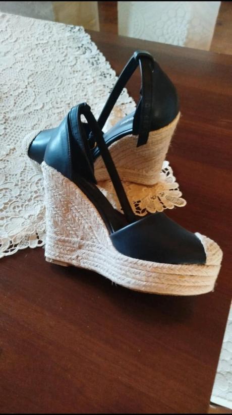 Espadrilky na platforme, 38