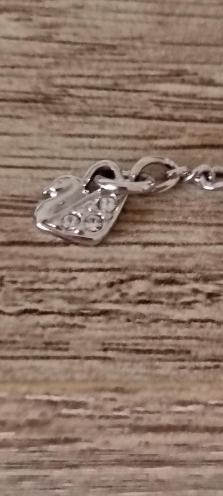 Swarovski nahrdelnik so srdcom, swarovski