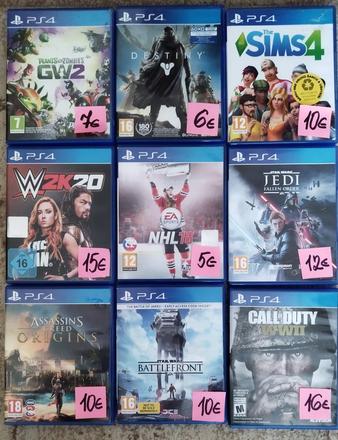 Hry na ps4, 