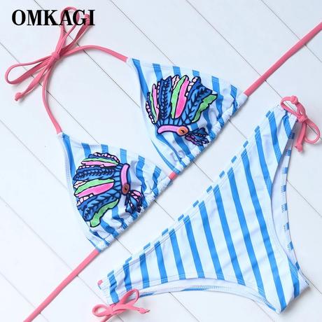 Bikiny kvetinové, l / m / s