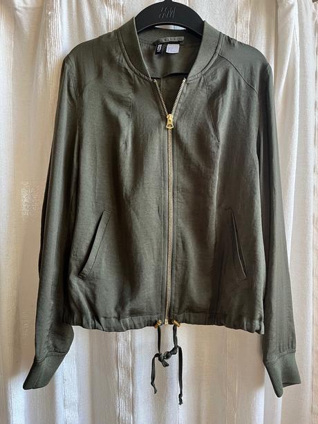 H&m divided tenká bomber bunda vel.36/s, h&m,s