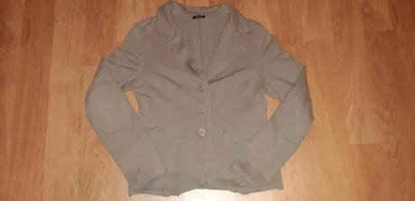 Béžové športové sako me&me, s