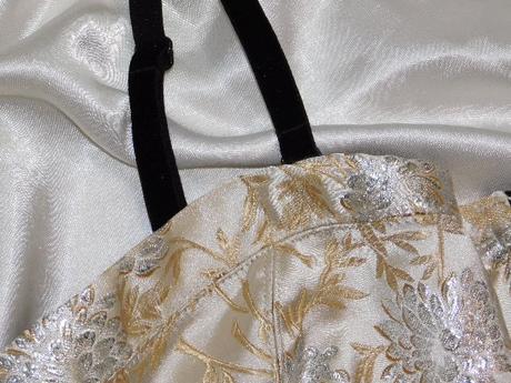 Velmi pekny korzetovy top na slavnost, h&m,m