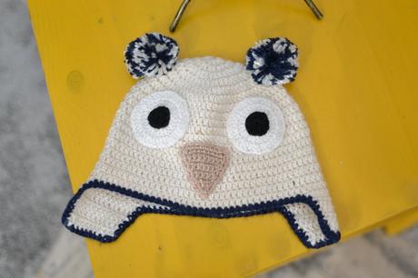 Detská čiapka sovička 86/92, 86