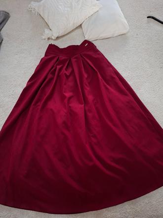 Bordova dlha maxi sukna, xl