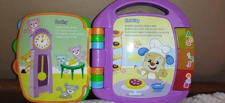 Kniha riekaniek fisher price, 