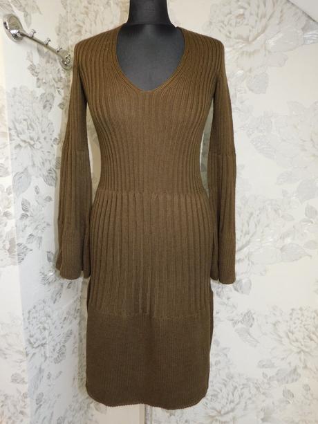 Stefanel kvalitne pletene šaty, 36