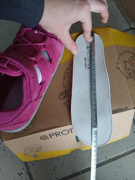 Nové sandále protetika barefoot, protetika,35