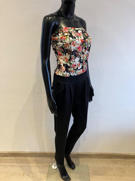 Dámsky letný overal kvetovaný (m), m