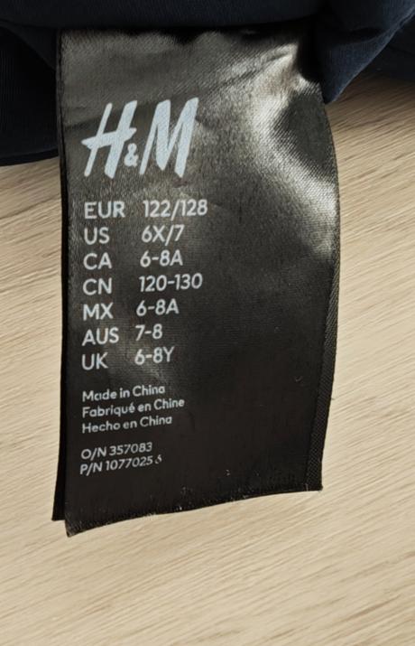 Zimné rukavice predĺžené - palčiaky, h&m,128