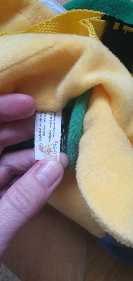 Plysovy ruksak kvietok 31cm, 