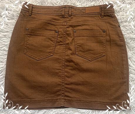 Hneda mini sukňa cache cache, m