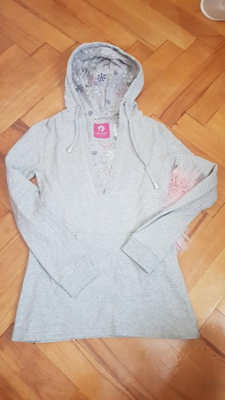 Siva mikina, house,xs