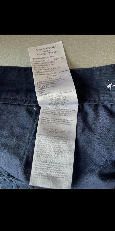 Nohavice chino vero moda, vero moda,xl