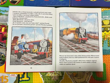 Dobrodružstvá rušňa tomáša 13ks kníh, 