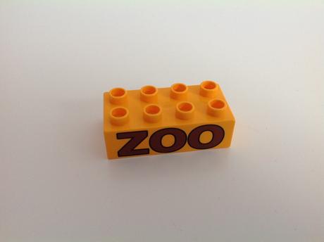 Kocka s potlacou zoo, 