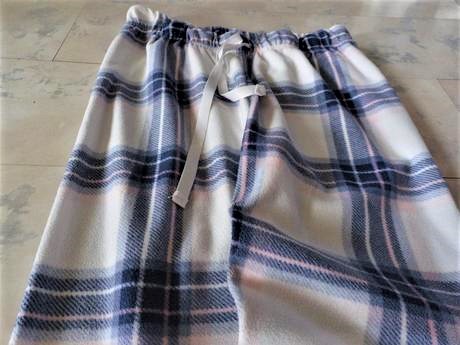 Flisové nohavice na spanie, m