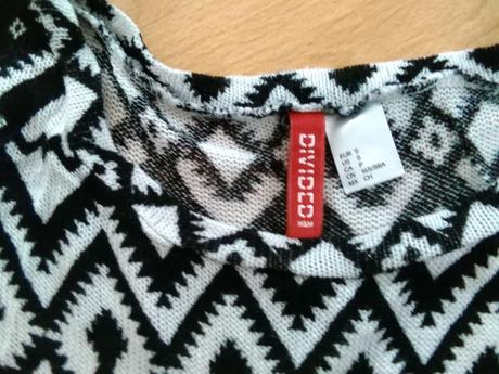 Svetrik cik cak, h&m,m