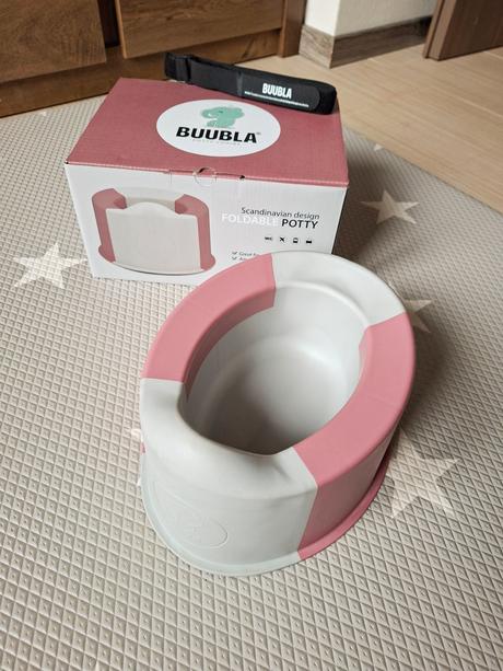 Buubla skladací nočník old rose, 