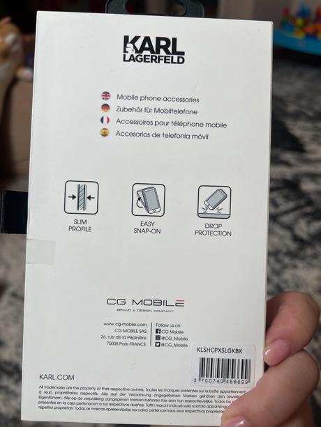 Obal na mobil iphone x/xs karl lagerfeld,