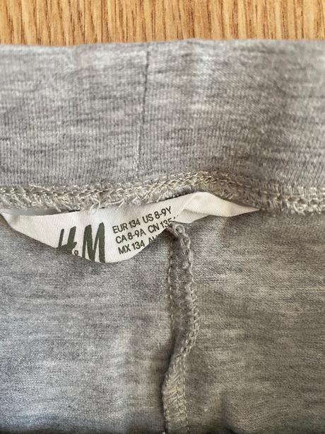 Sivé leginky, h&m,134