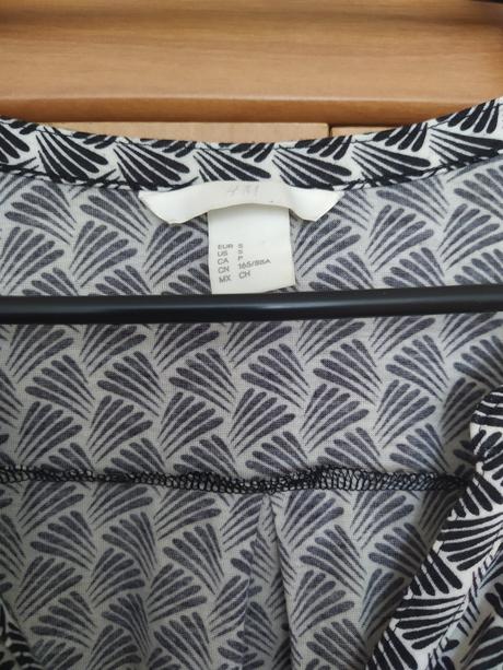 Hm košeľové saty, h&m,s